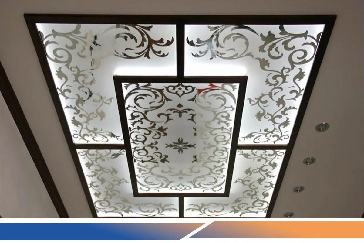 glass false ceiling